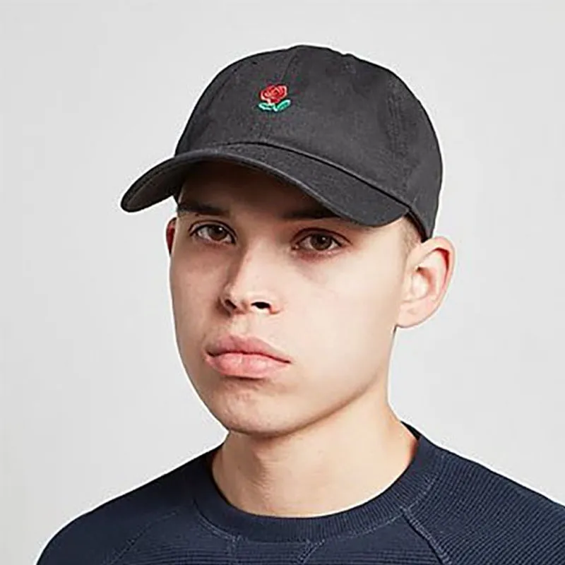 The hundreds rose cap black cheap