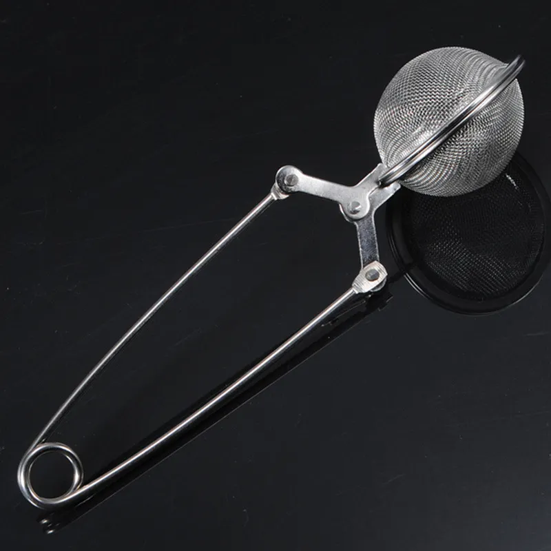 Stainless Steel Tea Ball Infuser - Fine Mesh Tea Strainer with Handle ...