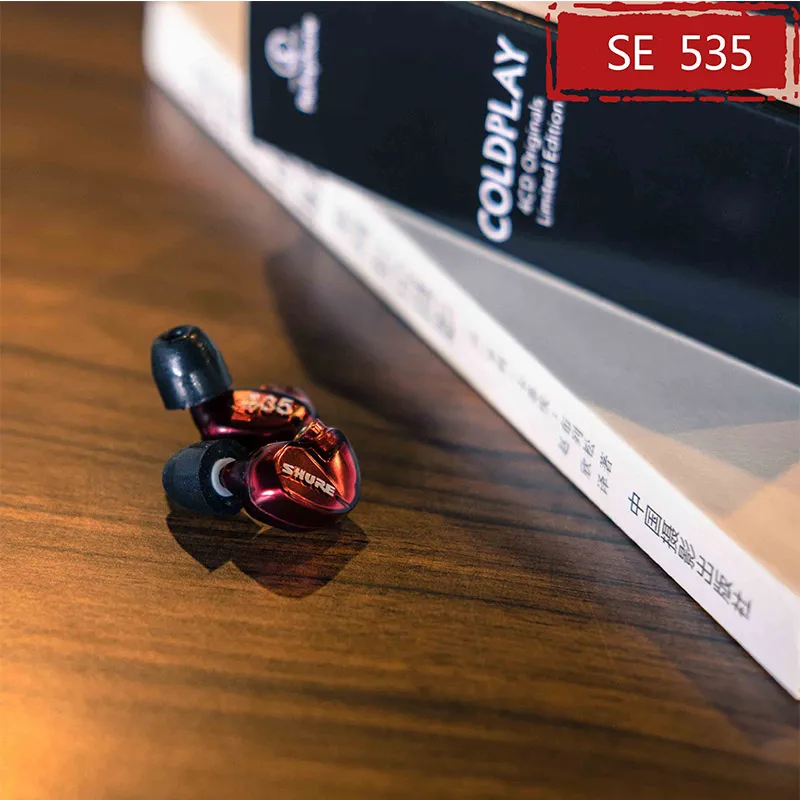 2022 słuchawki telefonu komórkowego SE535 Potrójne sterowniki słuchawki izolowanie słuchawek słuchawkowych Unjane słuchawki z pakietem detalicznym2211426