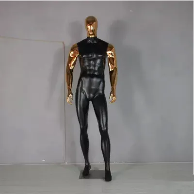 Hot Hot Best Quality Fashionable Golden hand head Mannequin Full Body Male Model Factory Direct Sell