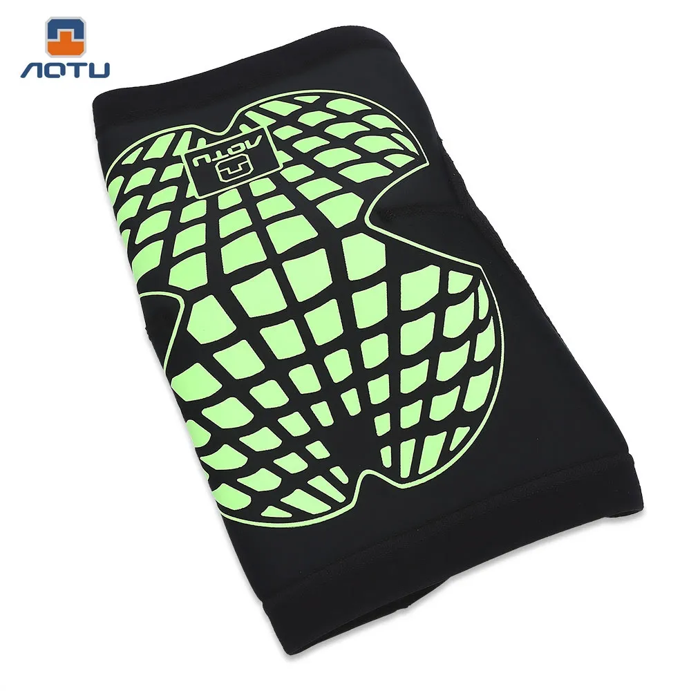 AOTU Sport Safety Knee Sleeves Protector Support per Calcio Calcio Ciclismo