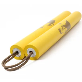 فنون القتال Foam Nunchakus Kids Rope Cains البلاستيك Nunchaku Child Kung Fu Wushu Nunchucks مدرب للمبتدئين 1205365