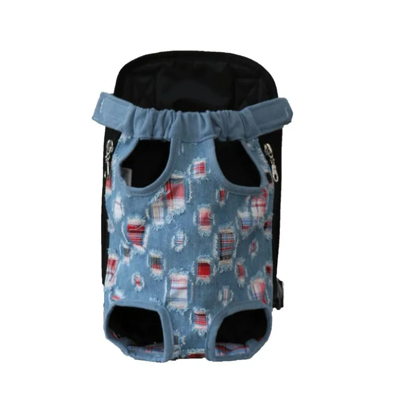 mode Pet chien transporteur portable chien chat puuy poitrine sac à dos voyage en plein air chiens de compagnie transporteurs chien épaule sac de transport