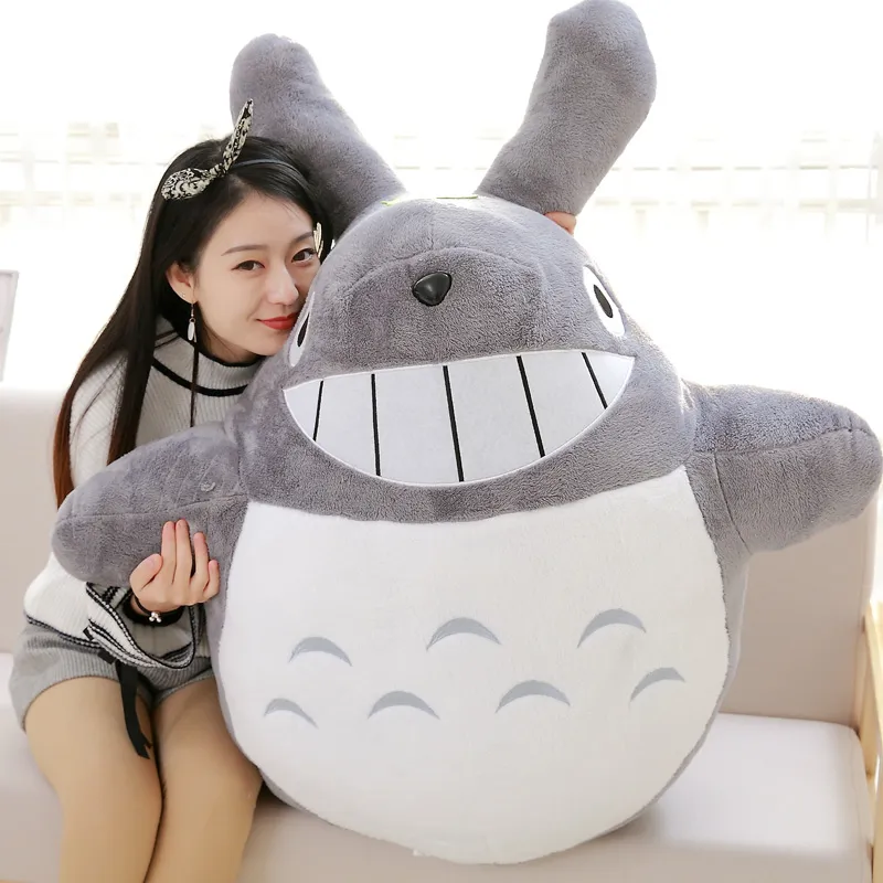 Kawaii Doux Jumbo Totoro Peluche Jouet Géant Anime Totoro Poupée Jouets  Dessin Animé Oreiller En Peluche Pour Enfants Ami Cadeau DY50595 Du 54,22 €