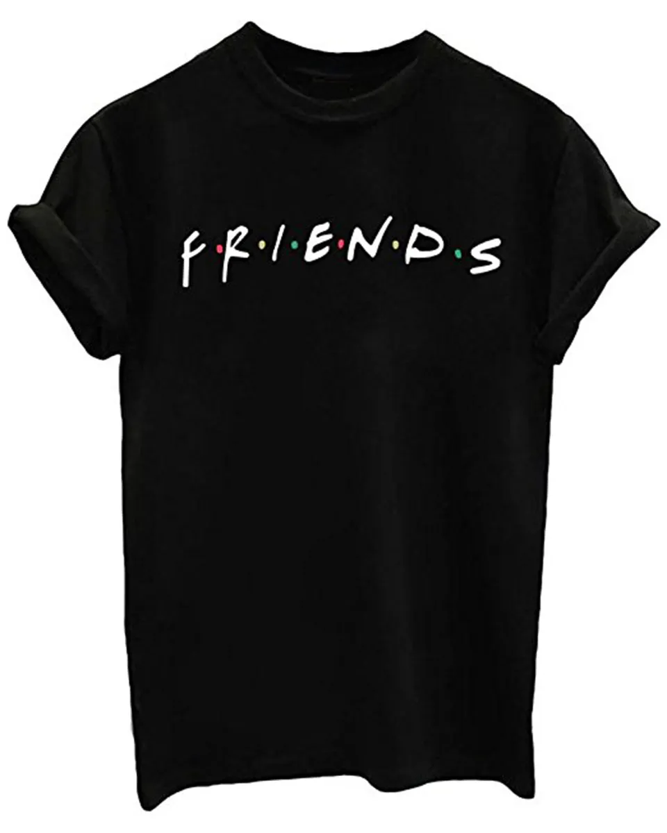 MissActiver Friends TV Show Unisex dames schattig t -shirt junior tops tienermeisjes grafische tees zomer casual losse t -shirt