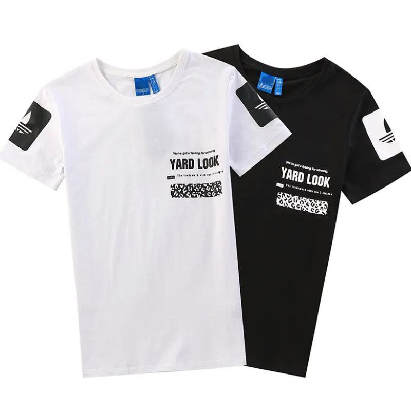 Marka Erkek Kadın Kısa kollu Spor Spor Koşu Eğitim Tasarımcısı Tee Kuru Streç Sıkıştırma Vücut Şekillendirici T-shirt Ücretsiz Nakliye