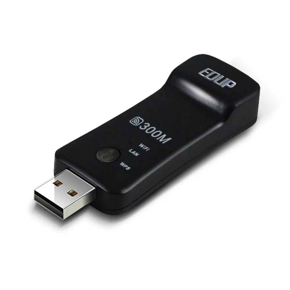 EDUP 300 Mbps Smart TV WiFi Adaptateur USB Universel Sans Fil TV Carte  Réseau USB WiFi Répéteur Pour Smart TV/Lecteur/TV Box Avec LAN Du 14,06 €