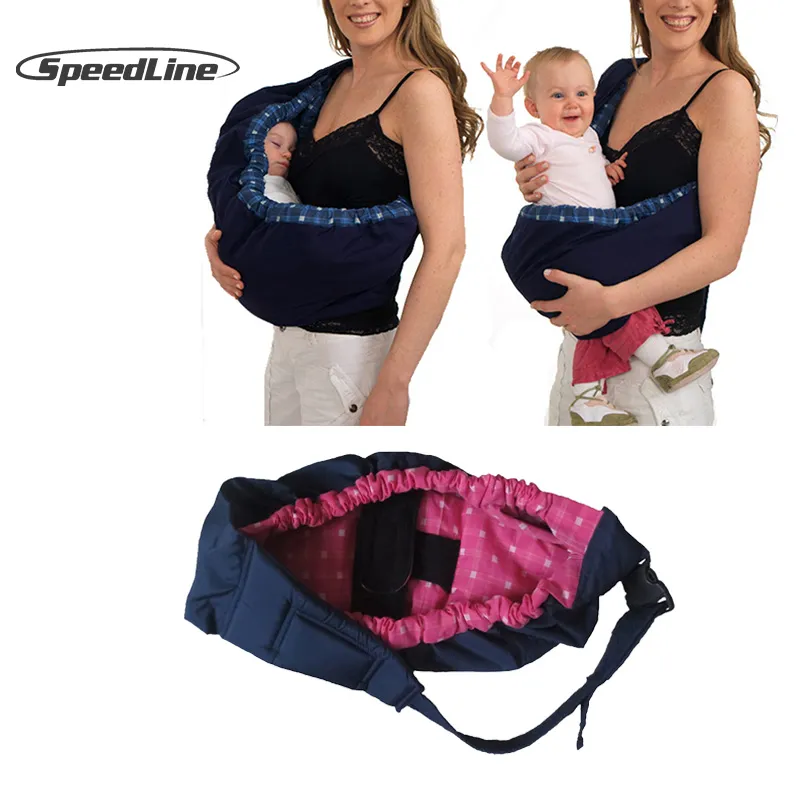 Borsa marsupio per neonato fascia per culla avvolgente marsupio elasticizzato per allattamento Marsupio anteriore Wrap Swaddling Kids