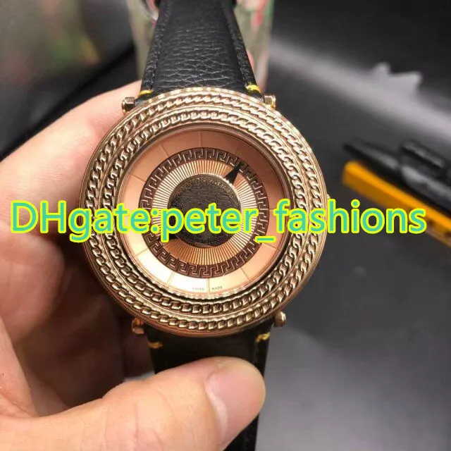 Heißer Verkauf Luxus-Lederuhr brandneue männliche Armbanduhr einzigartigen Stil Tisch klassische Freizeit-Armbanduhr von hoher Qualität