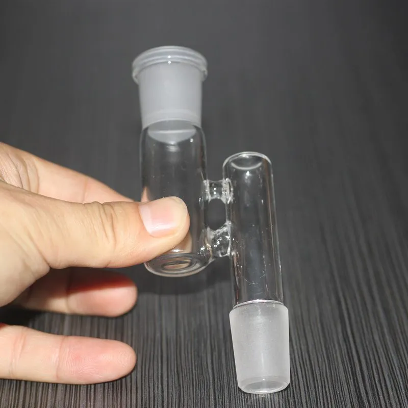 Nouveau Arrivé 14mm 18mm Reclaim Catcher Adaptateurs Femelle Mâle 14mm Oil Reclaim Ash Catcher Verre Drop Down Adaptateurs Pour Plates-formes Pétrolières Bongs En Verre