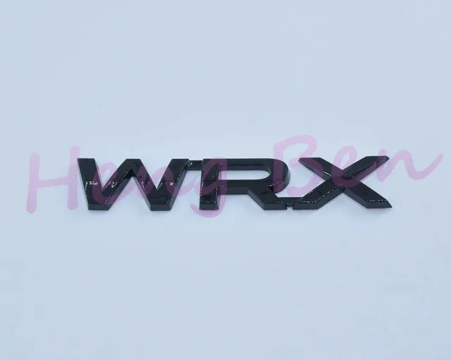 HB 3D Ausgezeichnete Glatte Glossy Metall Abzeichen STI Emblem Abzeichen Aufkleber für Subaru STI WRX Auto Styling Zubehör