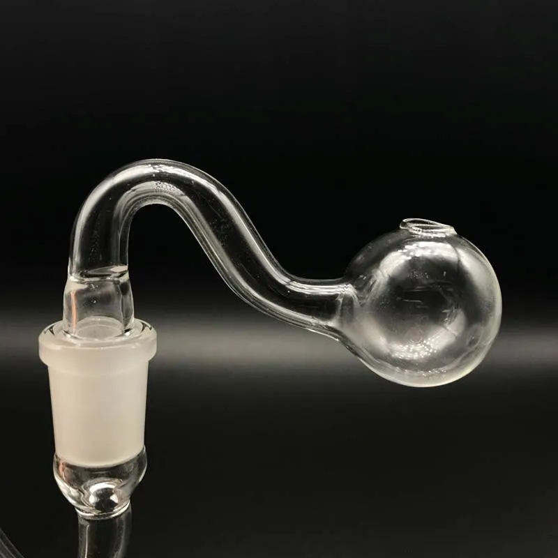 Glass Oil Burner Pipes With 10mm 14mm 18mm Male Female Joint Pyrex Glass Oil Burner Bubbler Smoking Water Hand Pipe Tobacco WG-016