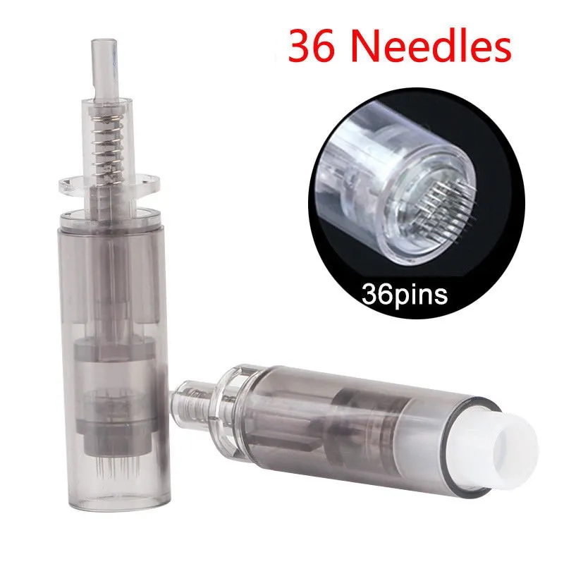 Grey Color Replacement Needle Cartridge Fits Dermapen 3 Mydermapen Cosmopen Dr penA7 Skin Care Lighten Rejuvenation5617684