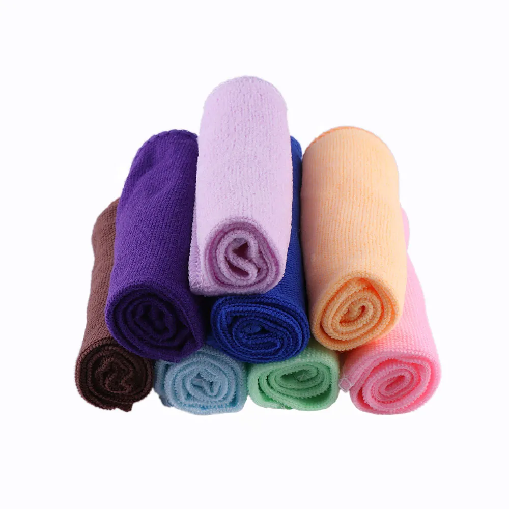 Microfiber Wash Clean Handdukar Bilrengöring Duster Soft Cloths 30x30cm