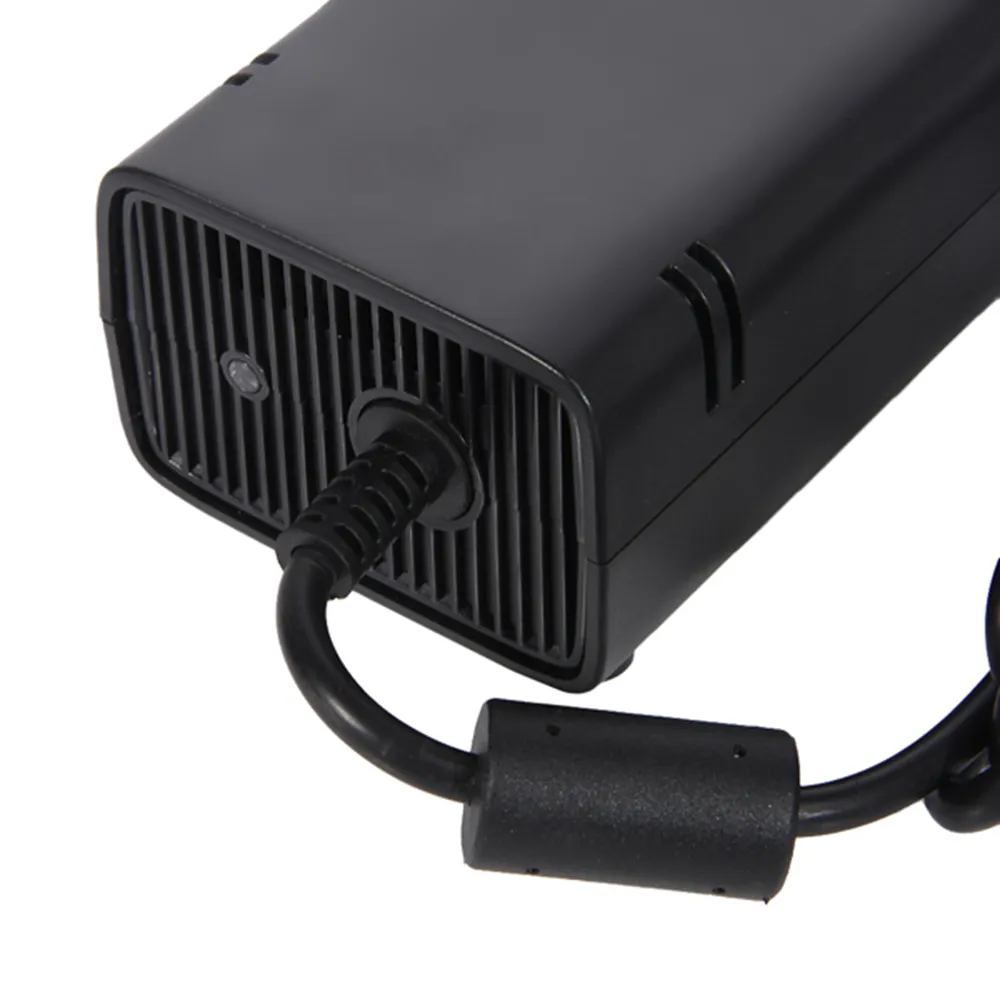 EU US PLUG X-360 Slim адаптер переменного тока, шнур питания, зарядное устройство с кабелем для консоли XBOX 360 Slim S, высокое качество, БЫСТРАЯ ДОСТАВКА
