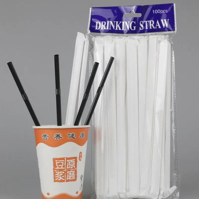 10000 Extendable Flexible Plastic Disposable Drinking Straws