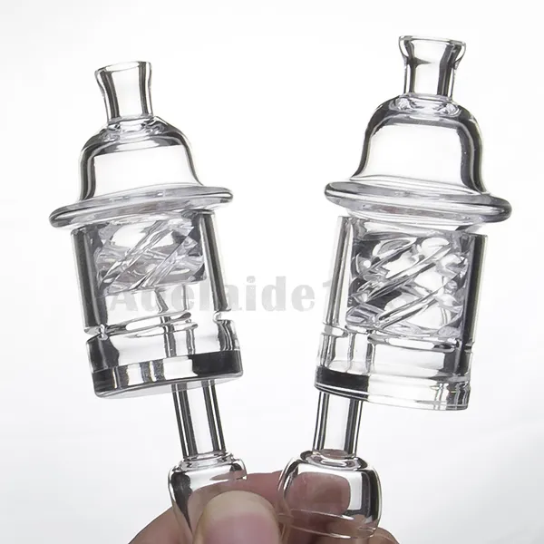 UFO 버블 카브 캡 2mm 3mm 4mm 연기 플랫 탑 Banger 네일 Terp 진주 그릇 물 파이프 Dab Oil Rigs Glass Bong