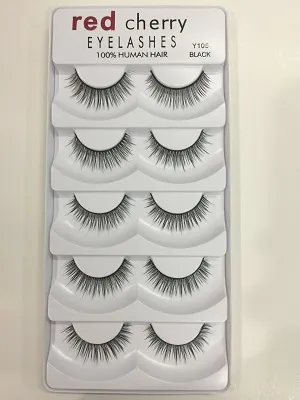 2018 레드 체리 가짜 속눈썹 5 개 / 팩 8 개 스타일 Natural Long Professional 메이크업 Big eyes 고품질 Free DHL