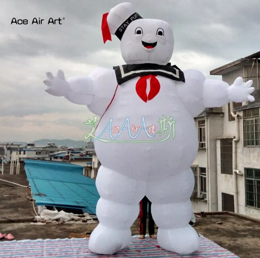 Stay Puffed Inflatable Giant Stay Puft Marshmallow Man Inflatable With LED... From ...