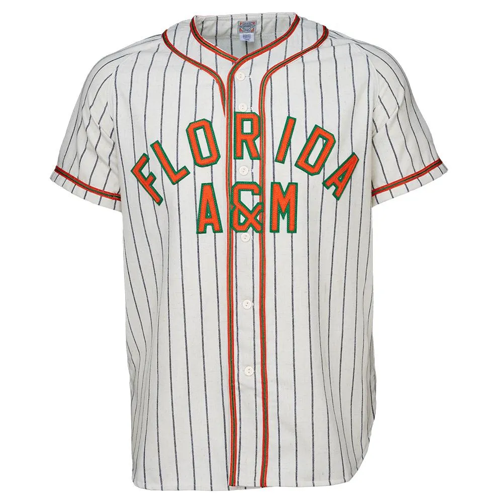 Florida A M University 2024 Home Jersey 100 Stitched Embroidery Logos Vintage Baseball Jerseys Customize Any Name and Number