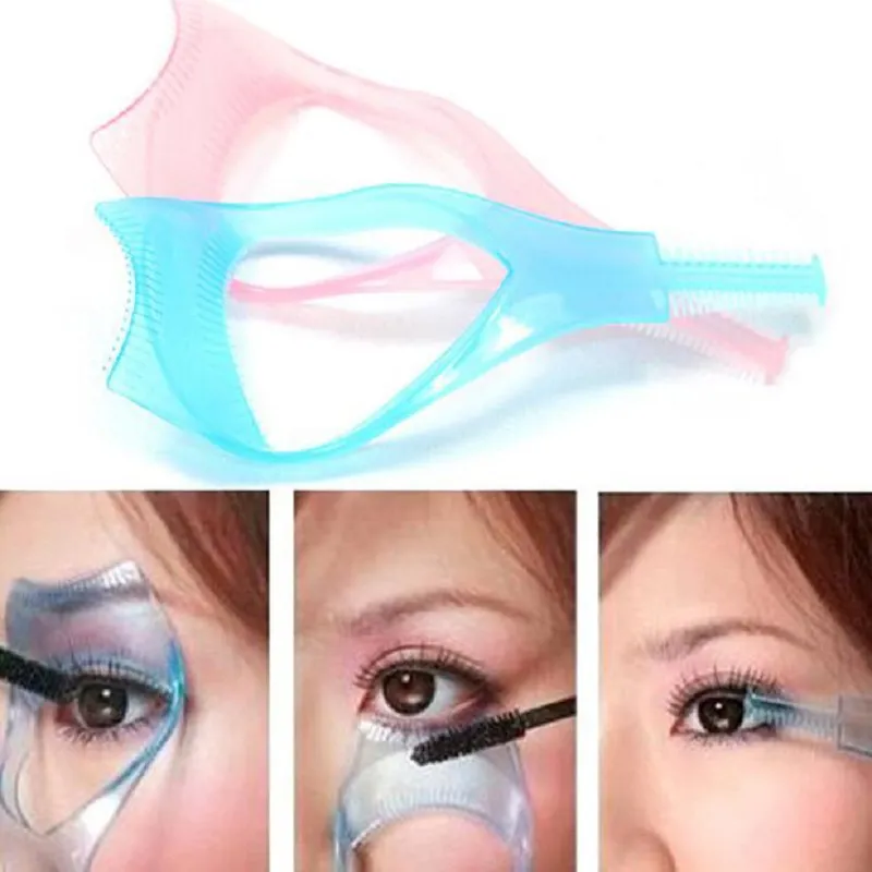 Eyelash curler Plastic Mascara Applicator Guide Guard Eyelash Curling Comb for lashes Cosmetics curvex for lashes