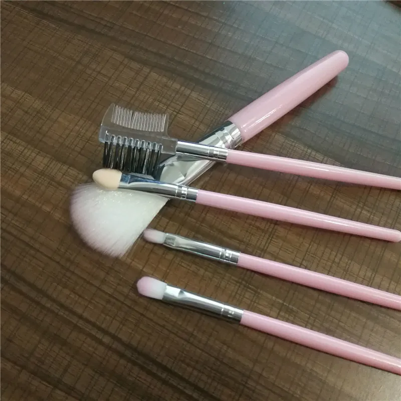 / Set Portable Makeup Brushes à paupières Fondation Fondation Eyebrow Eyeliner Eyelash Brush Makeup Makeup Brushes Cosmetic Tool Making Up Eye Brush