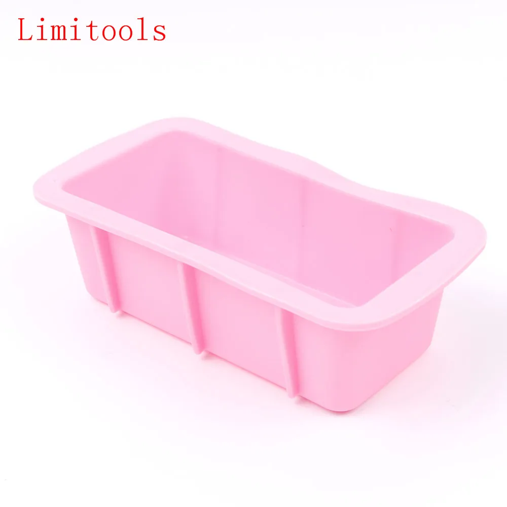 Limitools Silicone Soap Mold 3D Rectangular Fondant Cake Bread Loaf Chocolate Mold Christmas Baking Tools