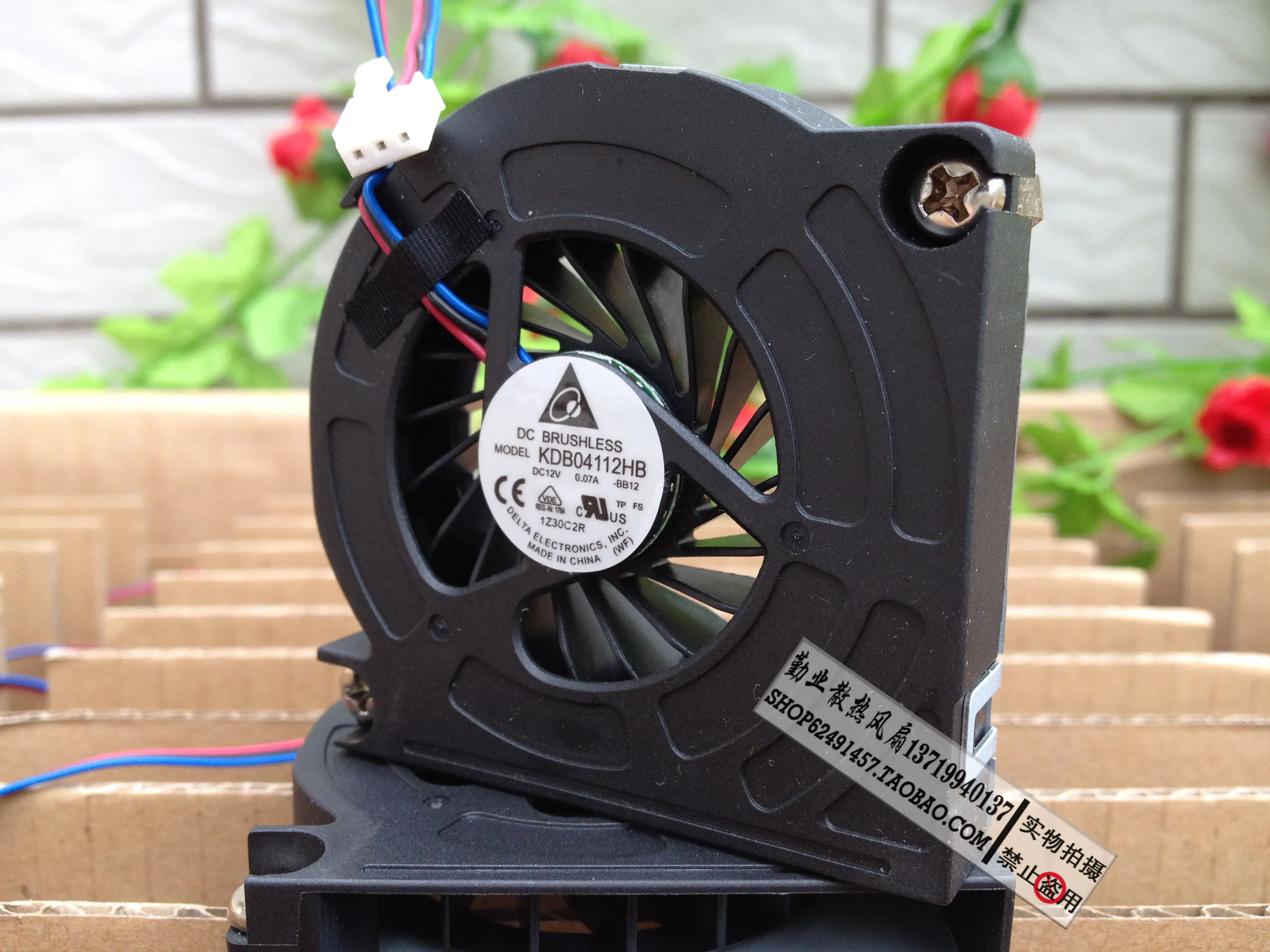 Brand new original Delta 6012 12V 0 07A 6CM Slim Fan Super Silent KDB04112HB289C