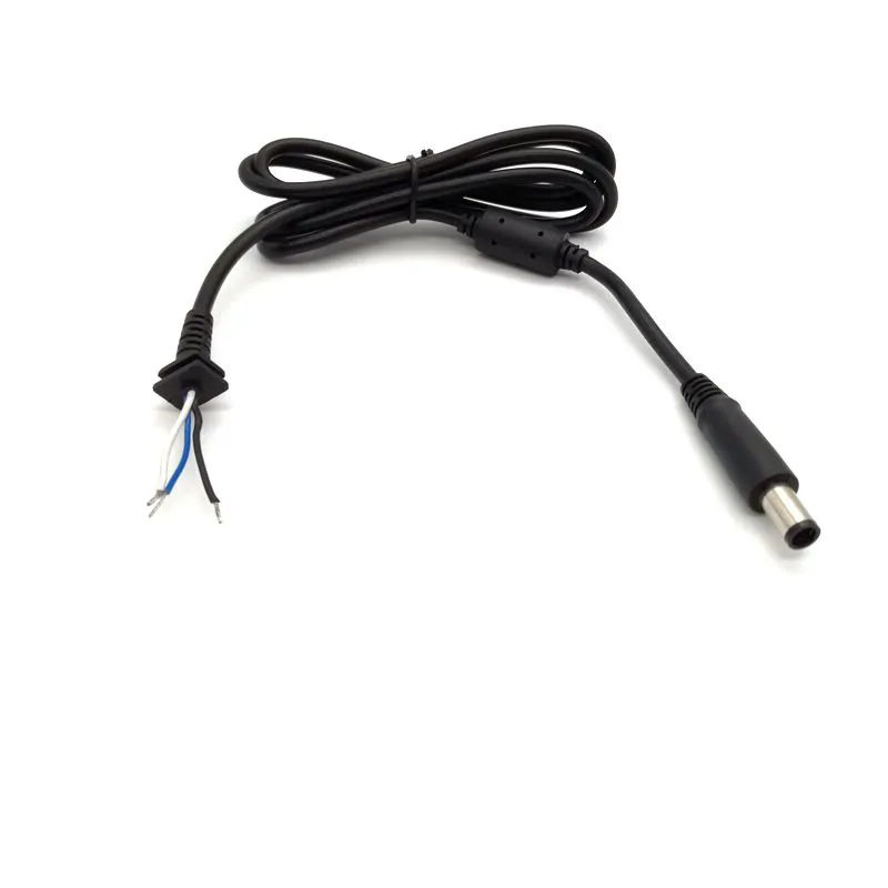 Câble d'alimentation DC à ordinateur portable 74x50mm 7450 mm noir avec broche à l'intérieur pour Dell 195V 334a Chargeur d'ordinateur portable Cord Corde 9518758