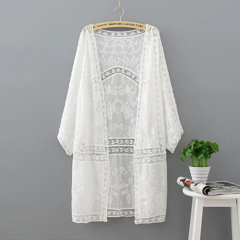 Save Big on Bulk Long Sleeve Kimono Top Summer Kimono Cardigan: Women's  Lightweight Batwing Sleeve Loose Blouse, Bohemian Style Beach Cover Up  Shirt