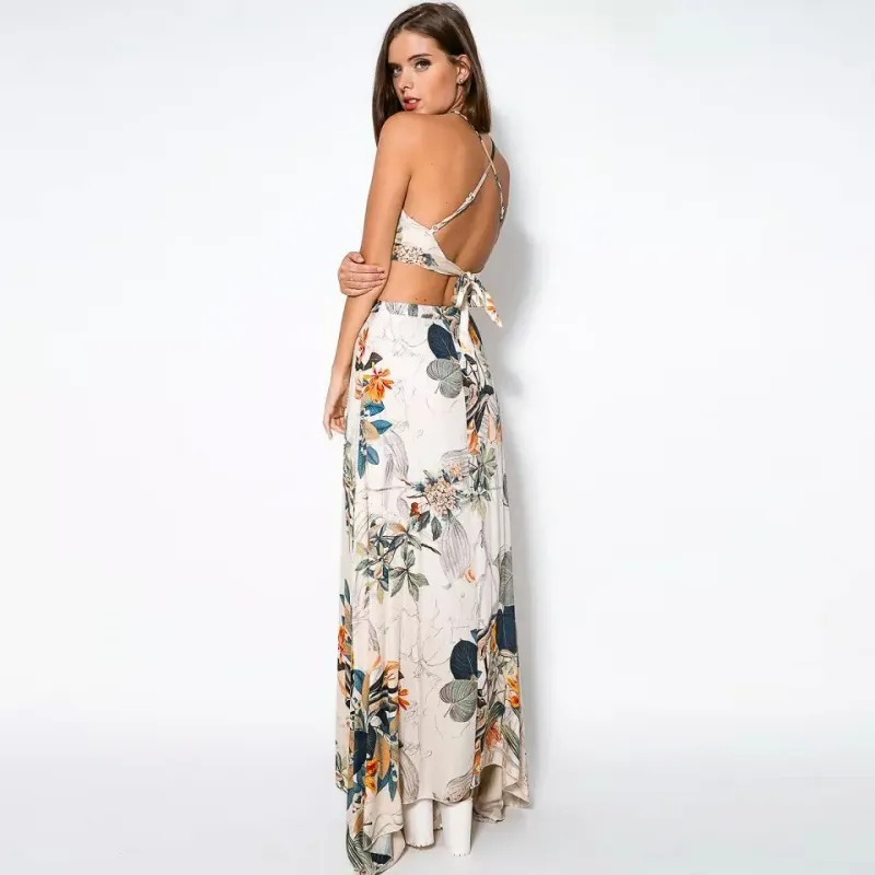 Crop top dress casual hotsell