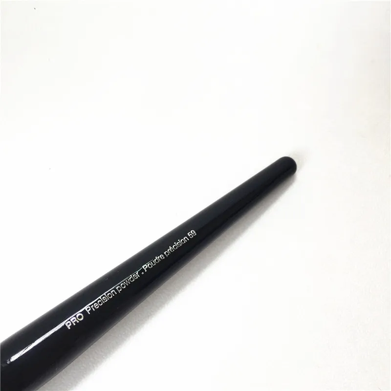 Pro Precision Puderpinsel Nr. 59 – Ziegenhaar-Pinsel für präzisen Teint, Puder-Rouge – Blender-Werkzeug für Beauty-Make-up-Pinsel