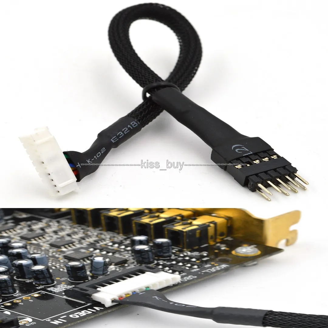 Wholesale Front Panel Audio Adapter Cable For Creative Sound Wholesale Front Panel Audio Adapter Cable For Creative Sound