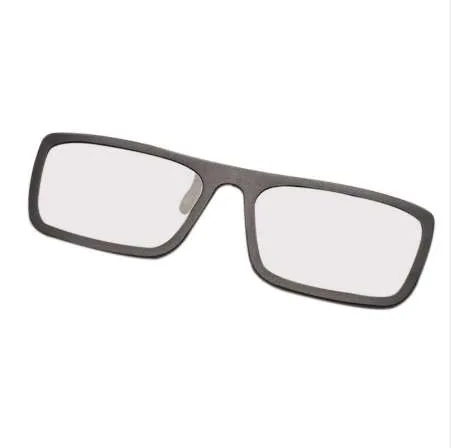 Зажим на типе пассивный круговой поляризованный клип 3d очки сделать глаза видеть 3D-эффект