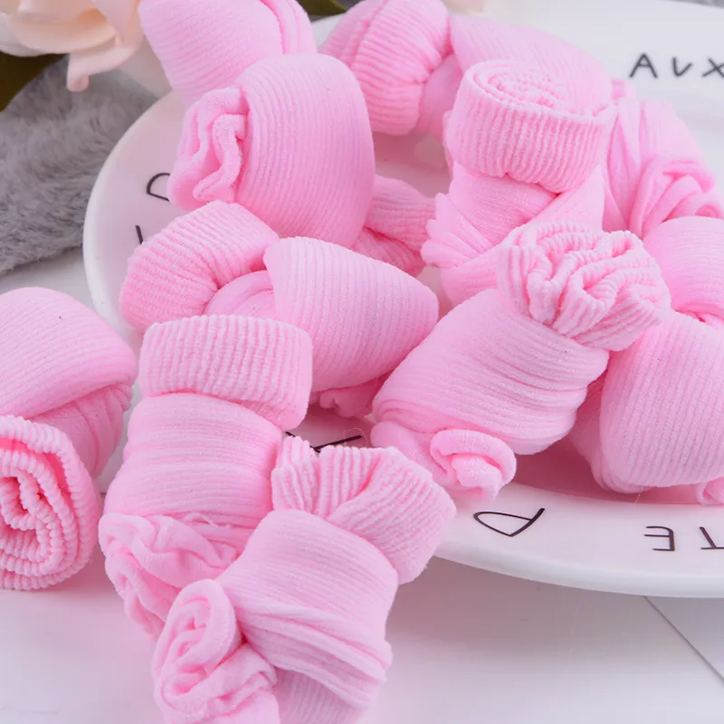 Новые весенне-летние детские носки ярких цветов для маленьких детей, однотонные детские короткие носки ярких цветов для малышей