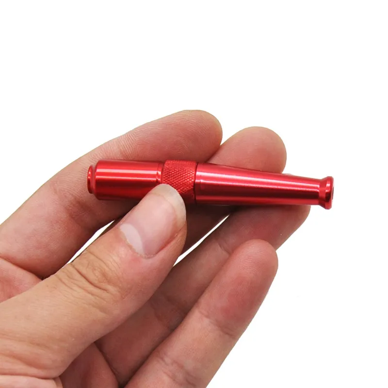 New Metal Mini Pipes Baseball Bat Shape Colorful Aluminium Alloy Smoking Pipe Tube Unique Many Styles Easy To Carry Design