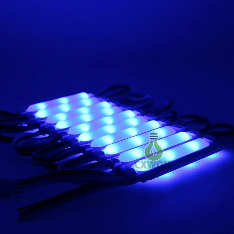RGB LEDモジュール高ルーメン防水12V広告フルカラー5050 5730 SMD 2W LEDモジュール150LM LEDバックライト