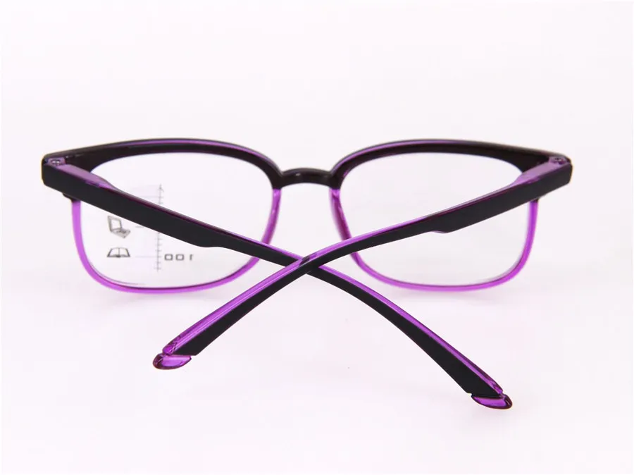 새로운 빈티지 스마트 프로 그레시브 다 초점 선행 안경 다기능 안경 이중 초점 안경 +100 ~ +300 디옵터