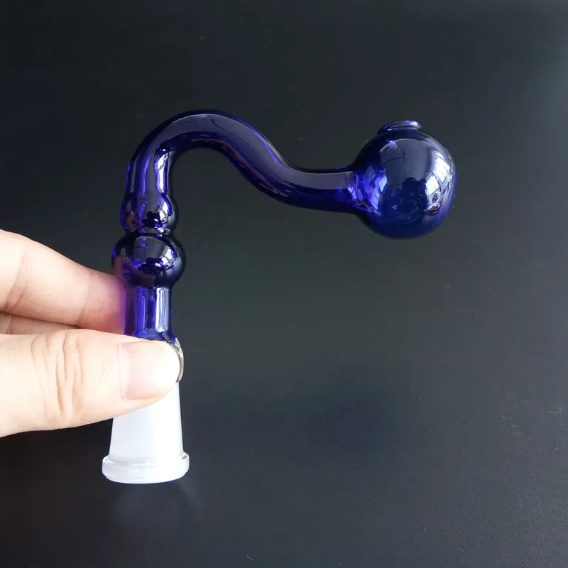 Przezroczysty gruby pyrex szklany spalnik oleju Hakae 14 mm 18 mm samca bong wodna bong na platformy Bongs