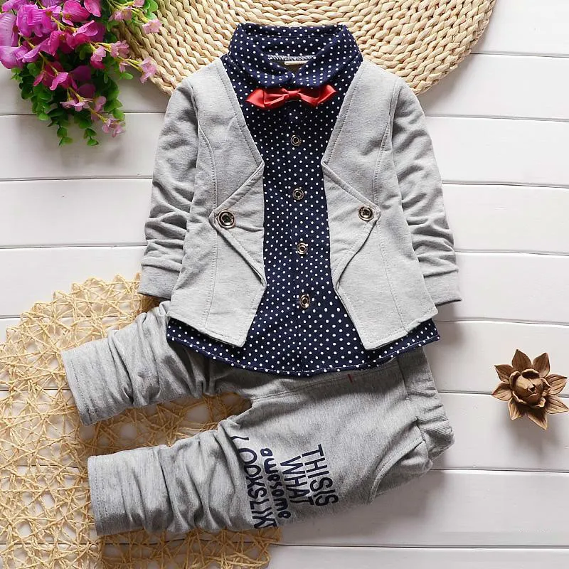 2018 Baby Boy Clothes Spring Formal Kids Clothes Suit Boys Sets Set Baby Born Gentleman Toddler Boy Clothes Birthday Dress From 14 8 DHgate
