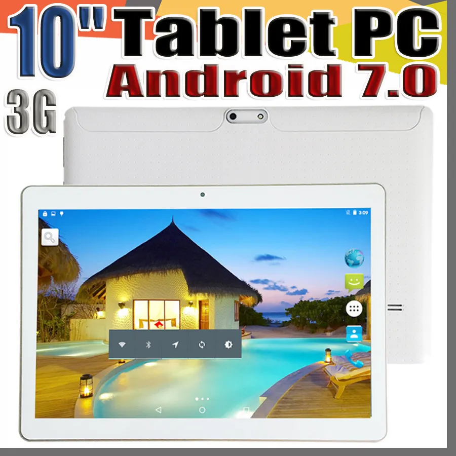 168 10 인치 10 "태블릿 PC MTK6580 옥타 코어 안드로이드 7.0 4GB RAM 64GB ROM PHABLE 태블릿 IPS 화면 GPS 3G 전화 정제 E-9PB