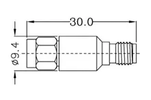 2W SMA Attenuator DC-6GHZ 6DB