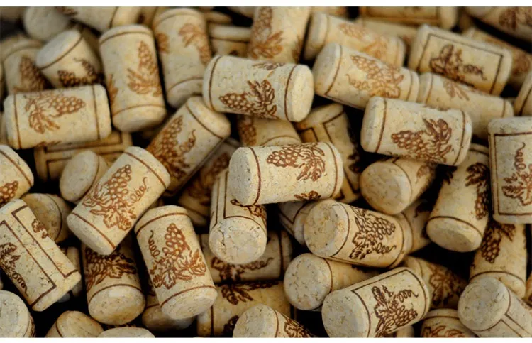 22*44mm Natural Wood Corks Wine Bottle Stopper Unused Straight Round Cork Plug Sealing Caps Bar Tool wen5032