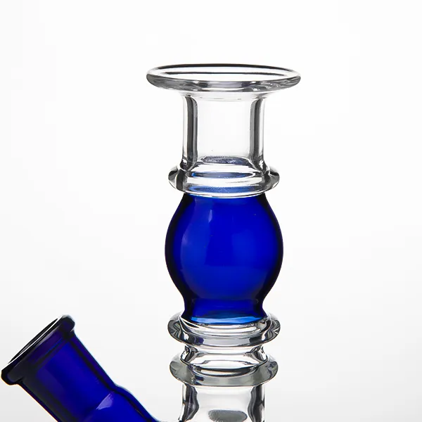 New Mini Banger Hanger Glass Bongs Smoking Accessories Original Oil Rig Dabs Bong 14mm female Joint Beaker Water Pipes Dab Rigs