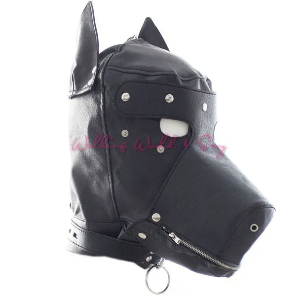 Adult Game Sexy Toys Leather Dog Hood Bondage Mask Fetish Bondage Fantasy Sex Slave Role Play Erotic Toys For Couples Flitting (5)