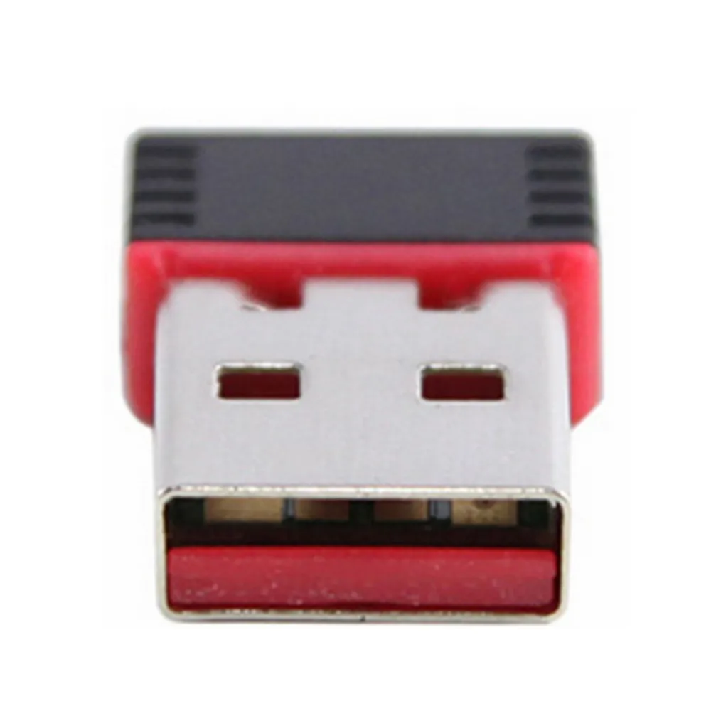 Tarjeta de red Mini USB, adaptador WiFi de 150Mbps, 2dBi, antena WiFi para  PC, 2,4G Dongle, receptor Ethernet - AliExpress