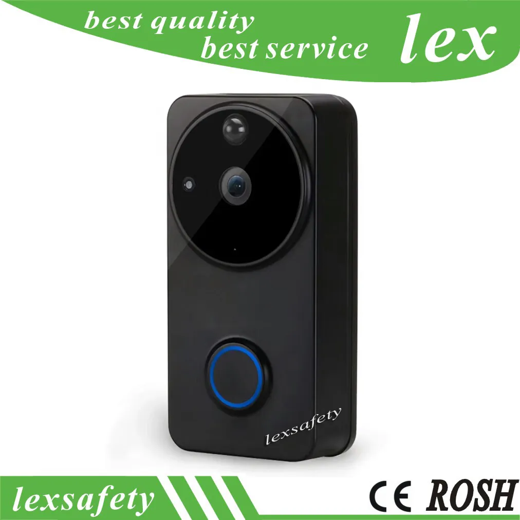 New style WiFi wireless Video Doorbell,Two-way Audio Night Vision Doorbells Camera Wireless Door Bell Battery Operation