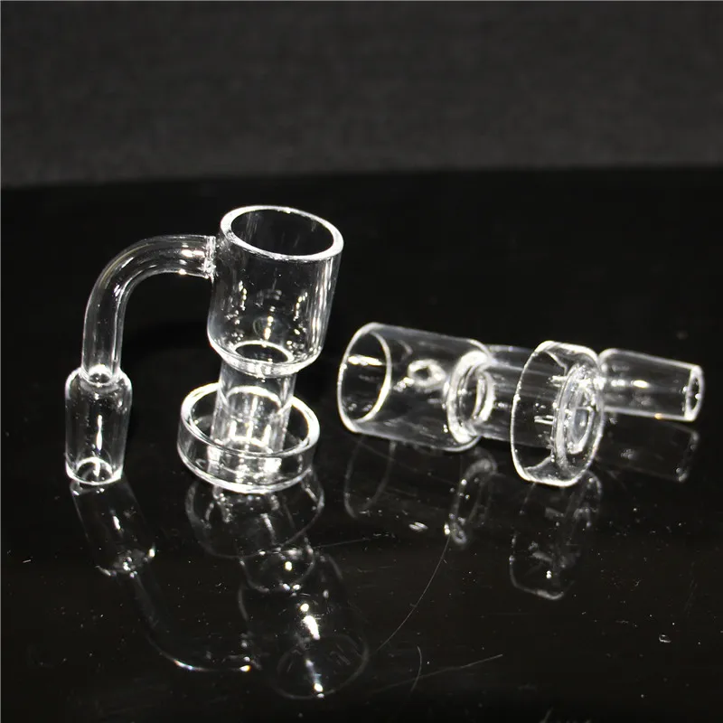 Conjunto de fumantes Terp Vacuum Quartz Bangers Carb Terps Terps Banger Banger Domless Unha para Bongos de Vidro 10mm 14mm 18mm