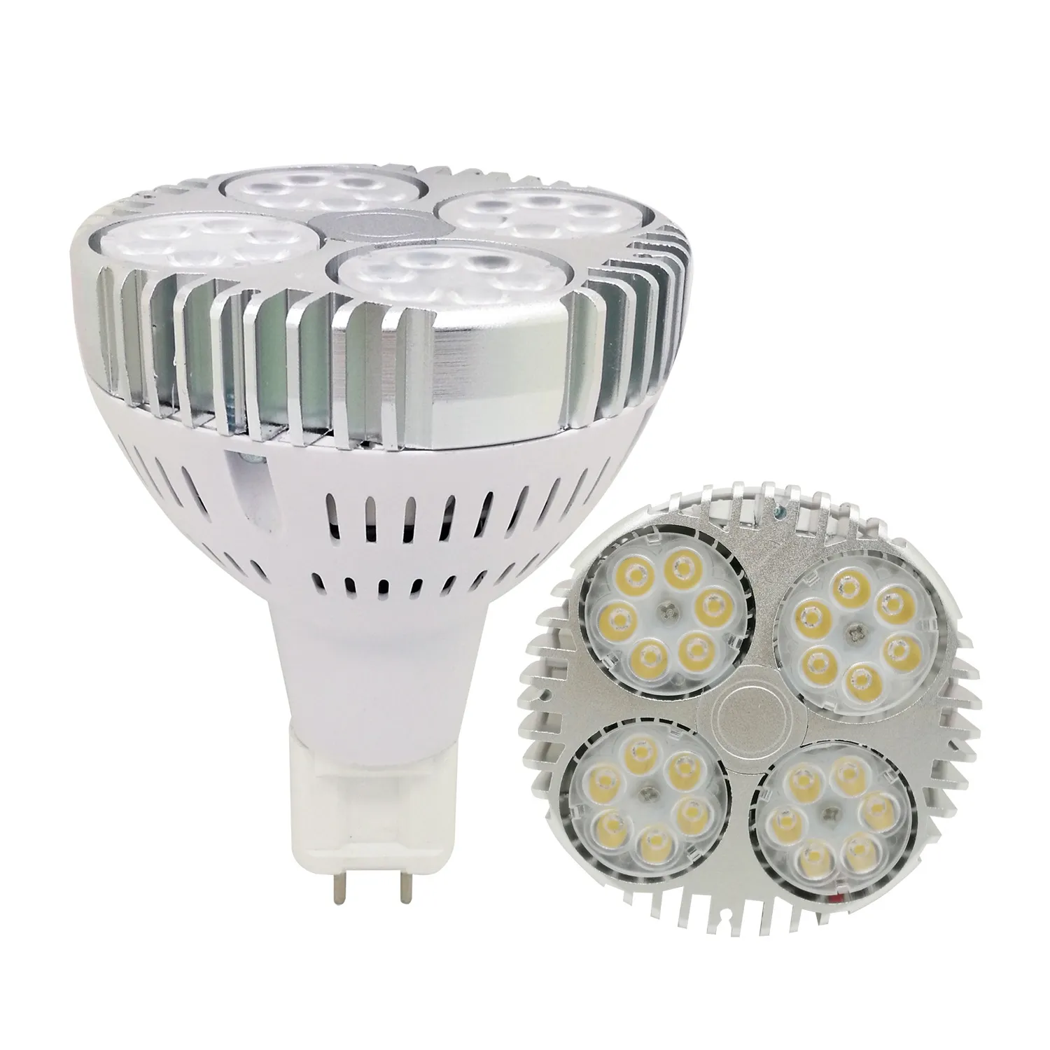 G12 LED الذرة ضوء G12 PAR LAMP LED بقعة ضوء PAR30 30W 24W PAR20 LED الشريحة الخفيفة