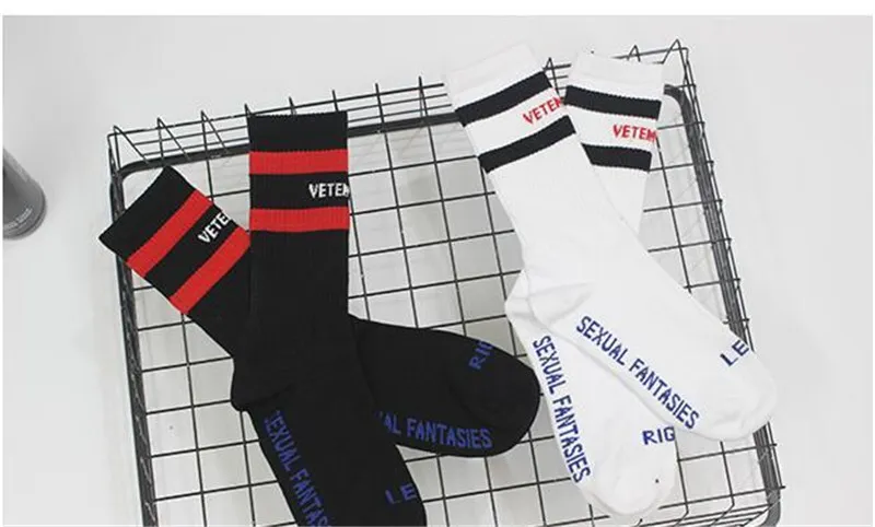 2019 New Fashion Men Women sport socks Cotton Couple luxury designer socks for men Free size